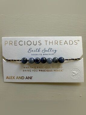 Alex & Ani Sodalite Bracelet